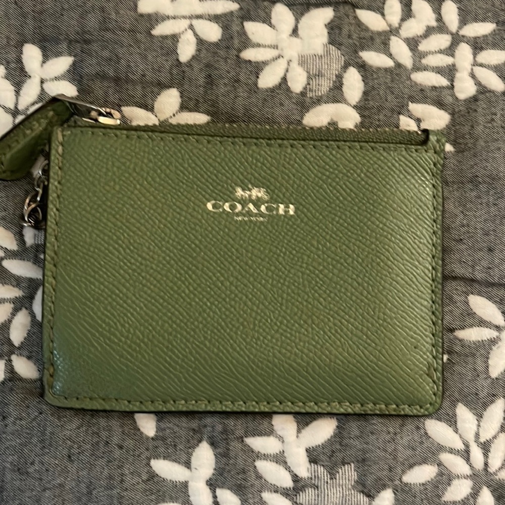 Coach card holder